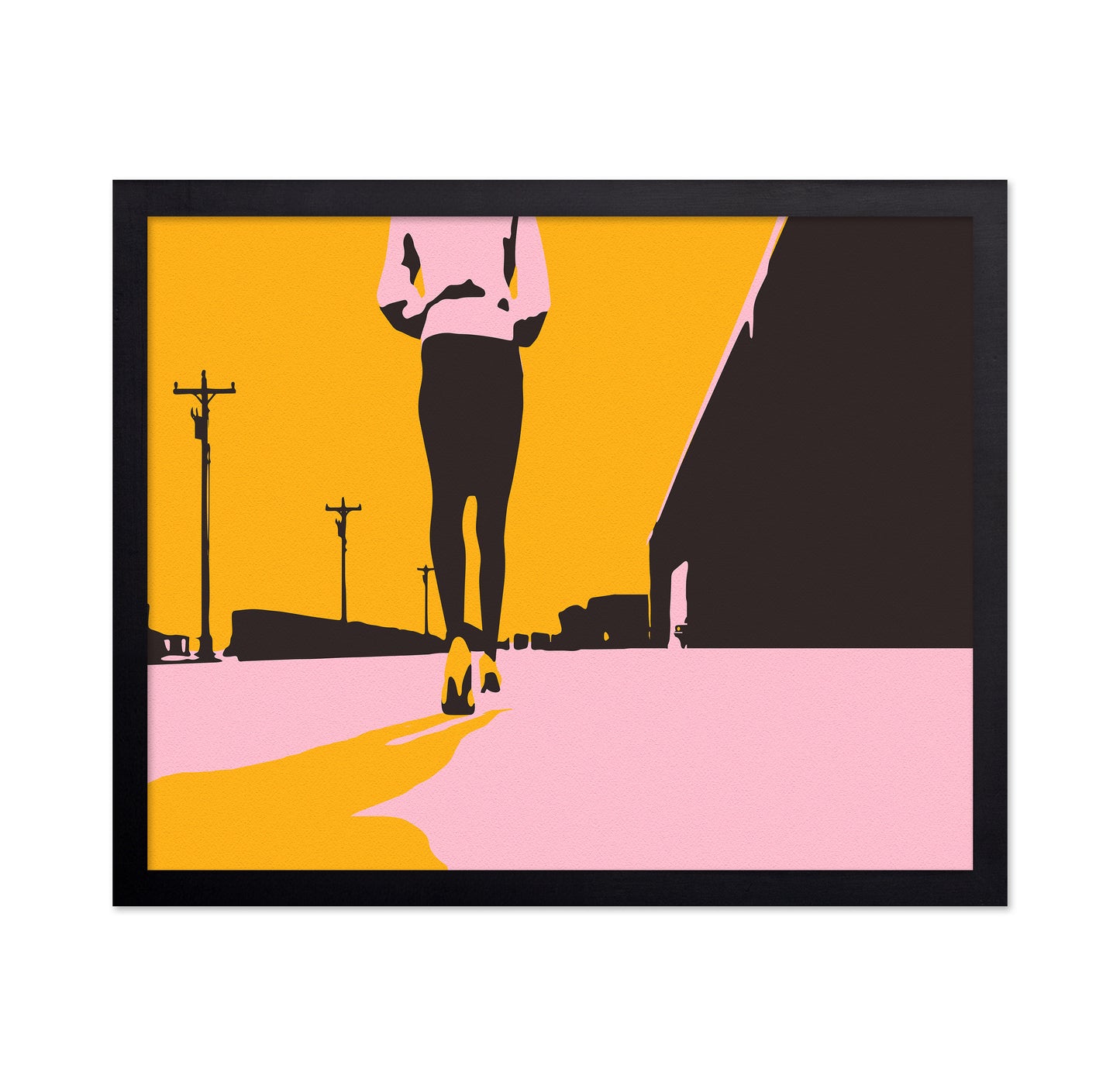 Sunset Walk Silhouette