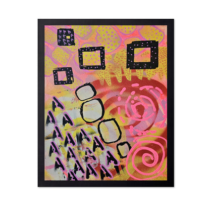 Neon Game Pattern