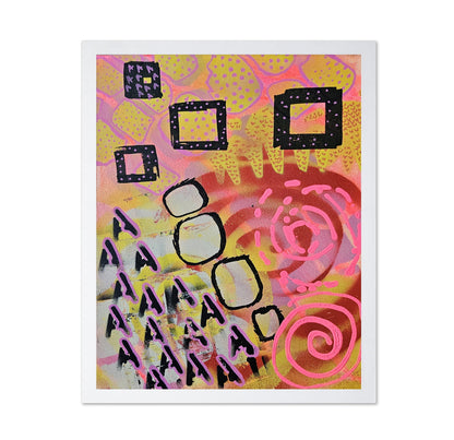 Neon Game Pattern