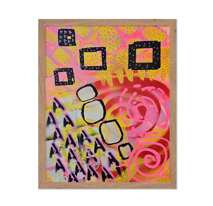 Neon Game Pattern