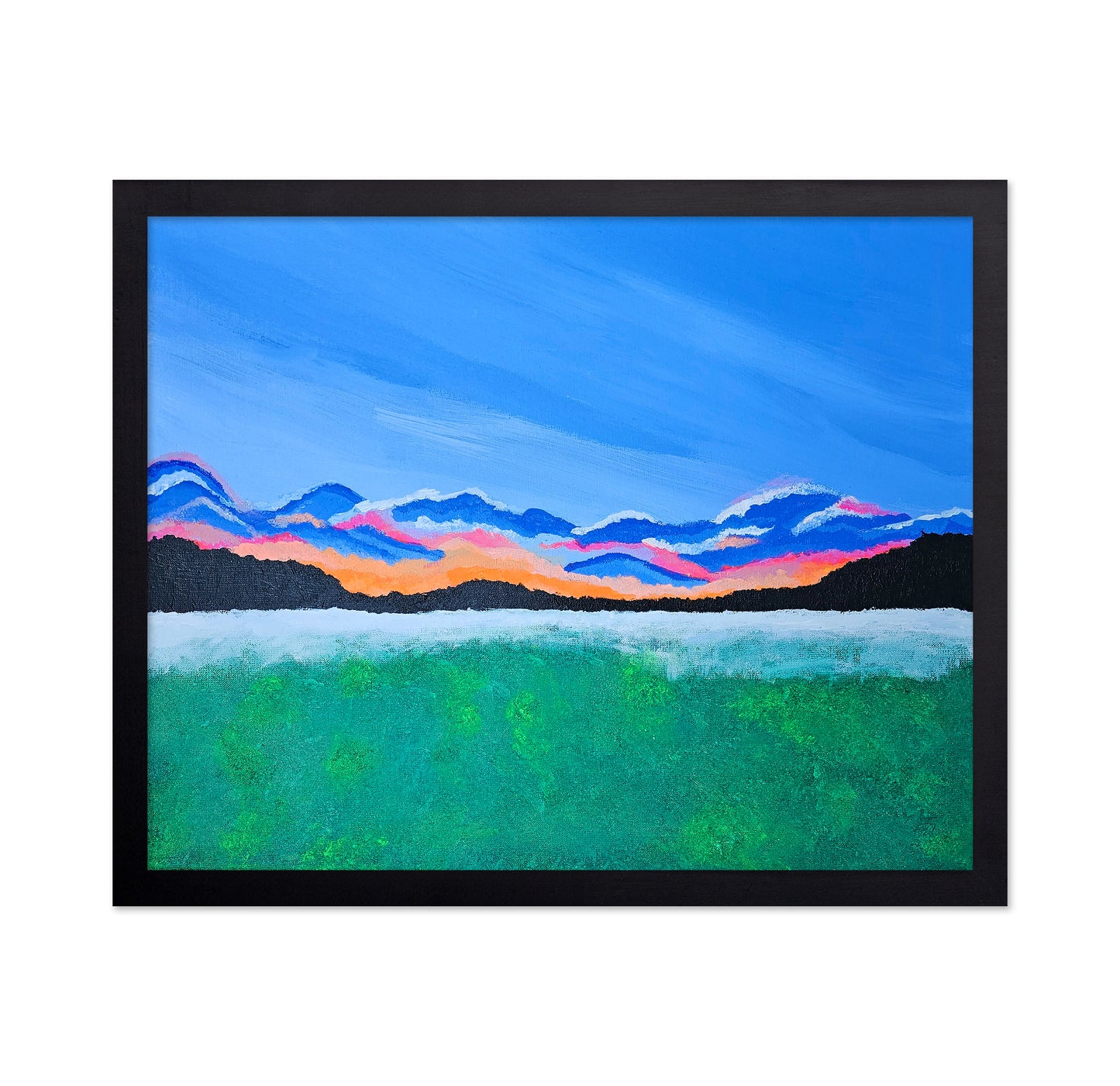 Colorful Sundown Hills