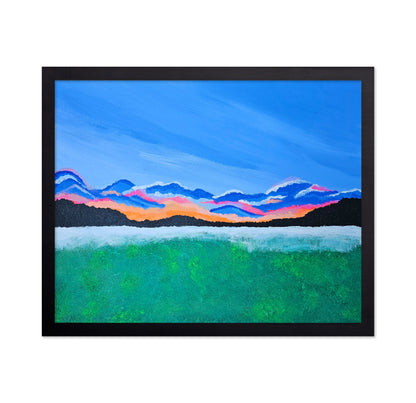 Colorful Sundown Hills