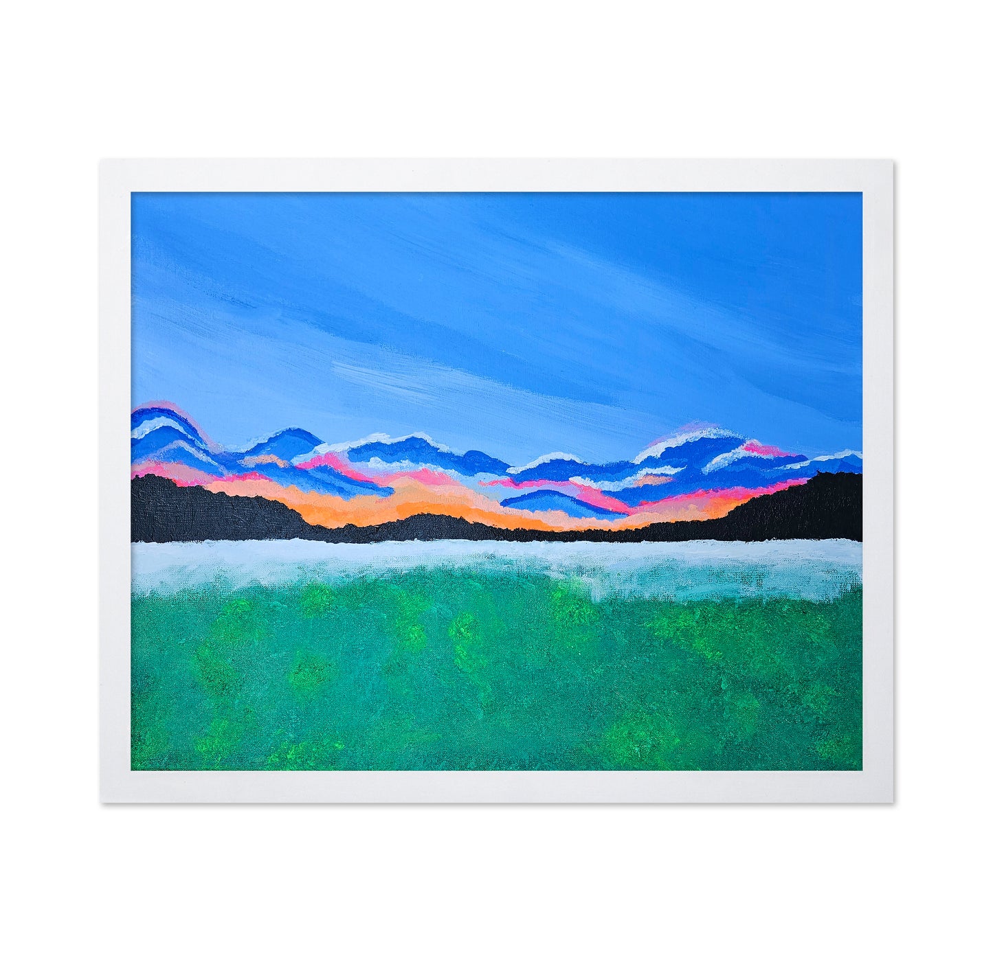 Colorful Sundown Hills