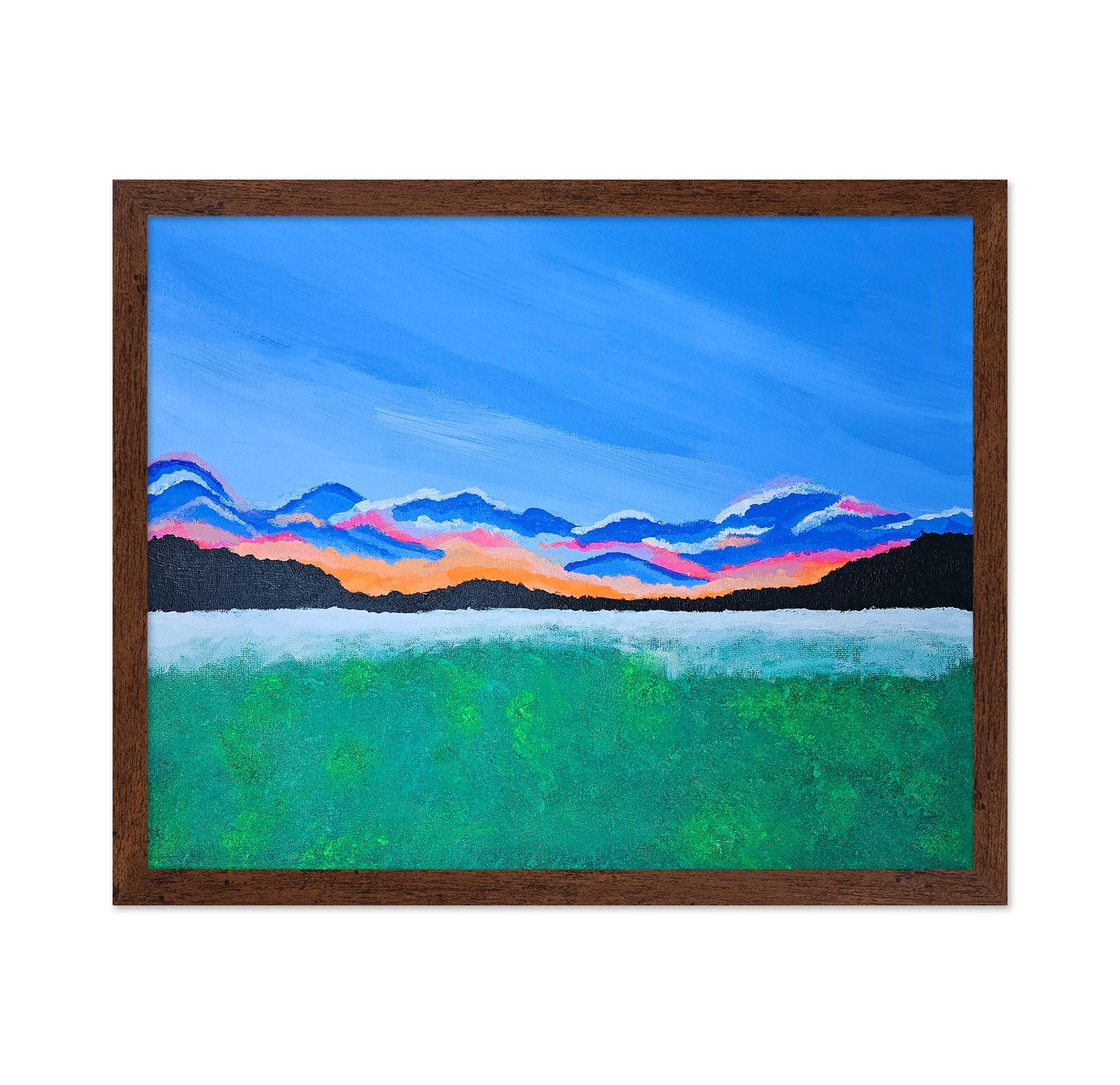 Colorful Sundown Hills