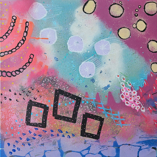 Floating Shapes Sky