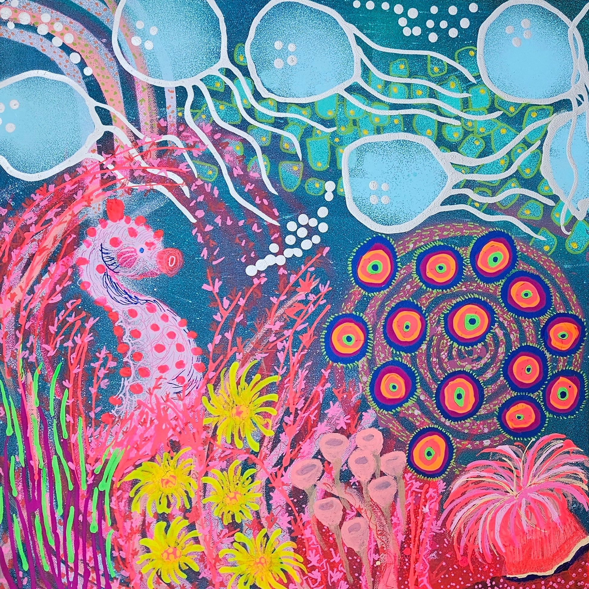 Seahorse Coral Dream