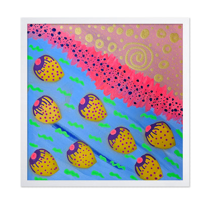 Neon Lemon Pattern