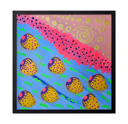 Neon Lemon Pattern