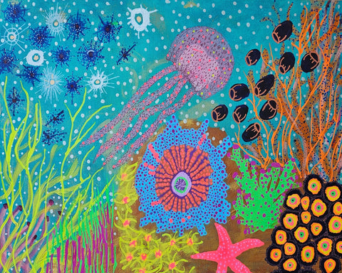 Vibrant Ocean Life