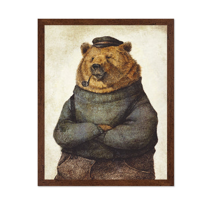 Cozy Bear Portrait