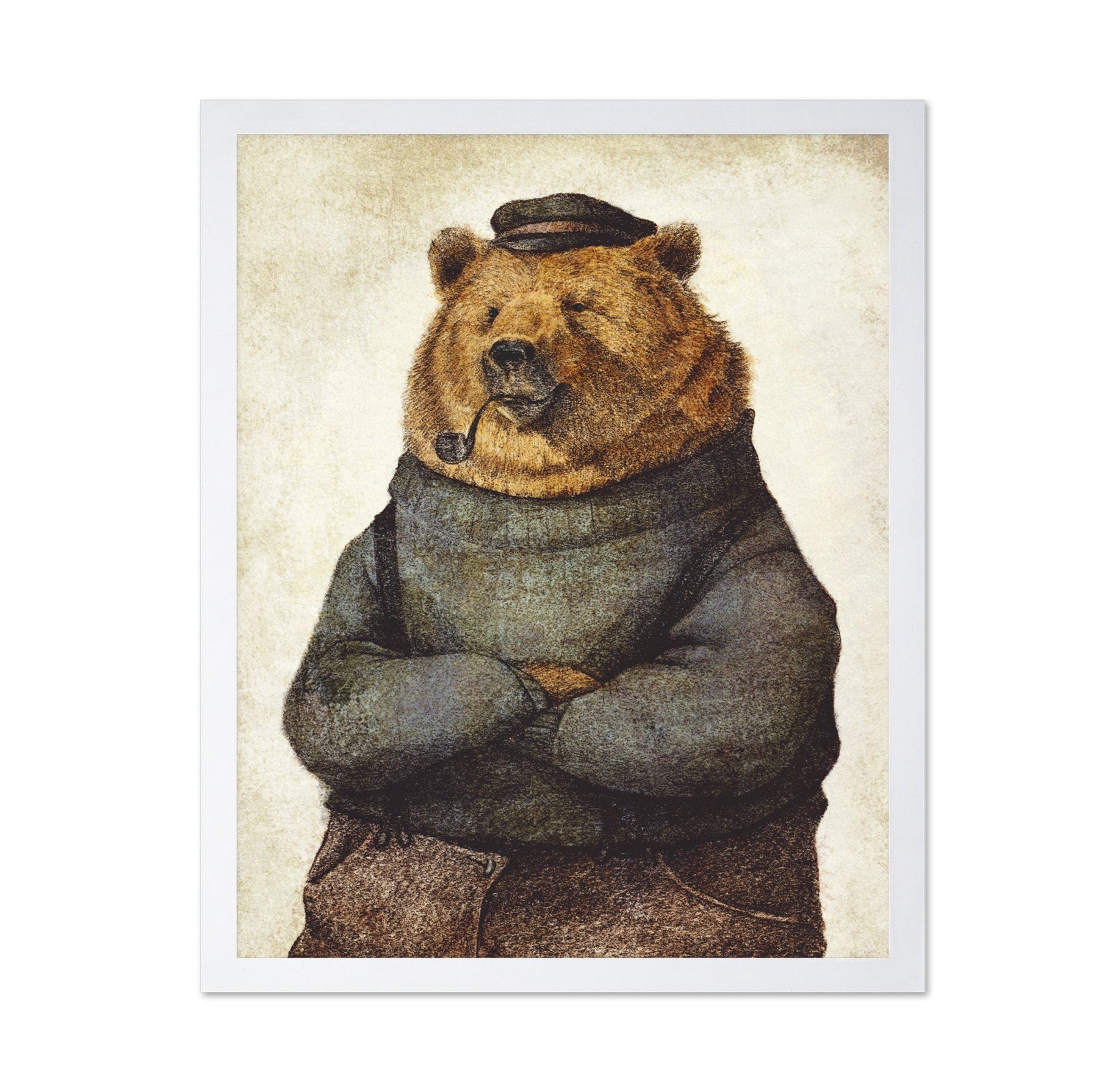 Cozy Bear Portrait
