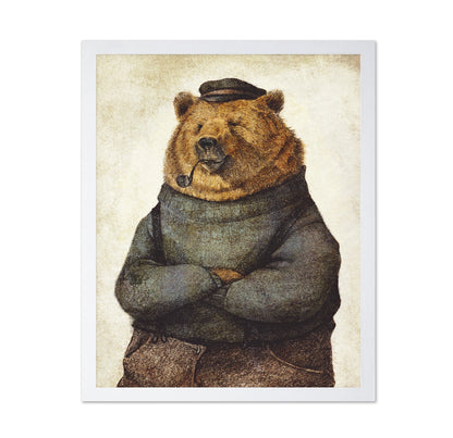 Cozy Bear Portrait