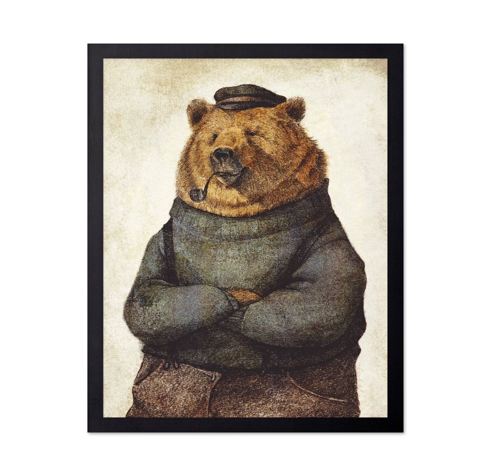 Cozy Bear Portrait