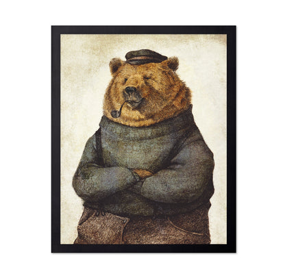 Cozy Bear Portrait