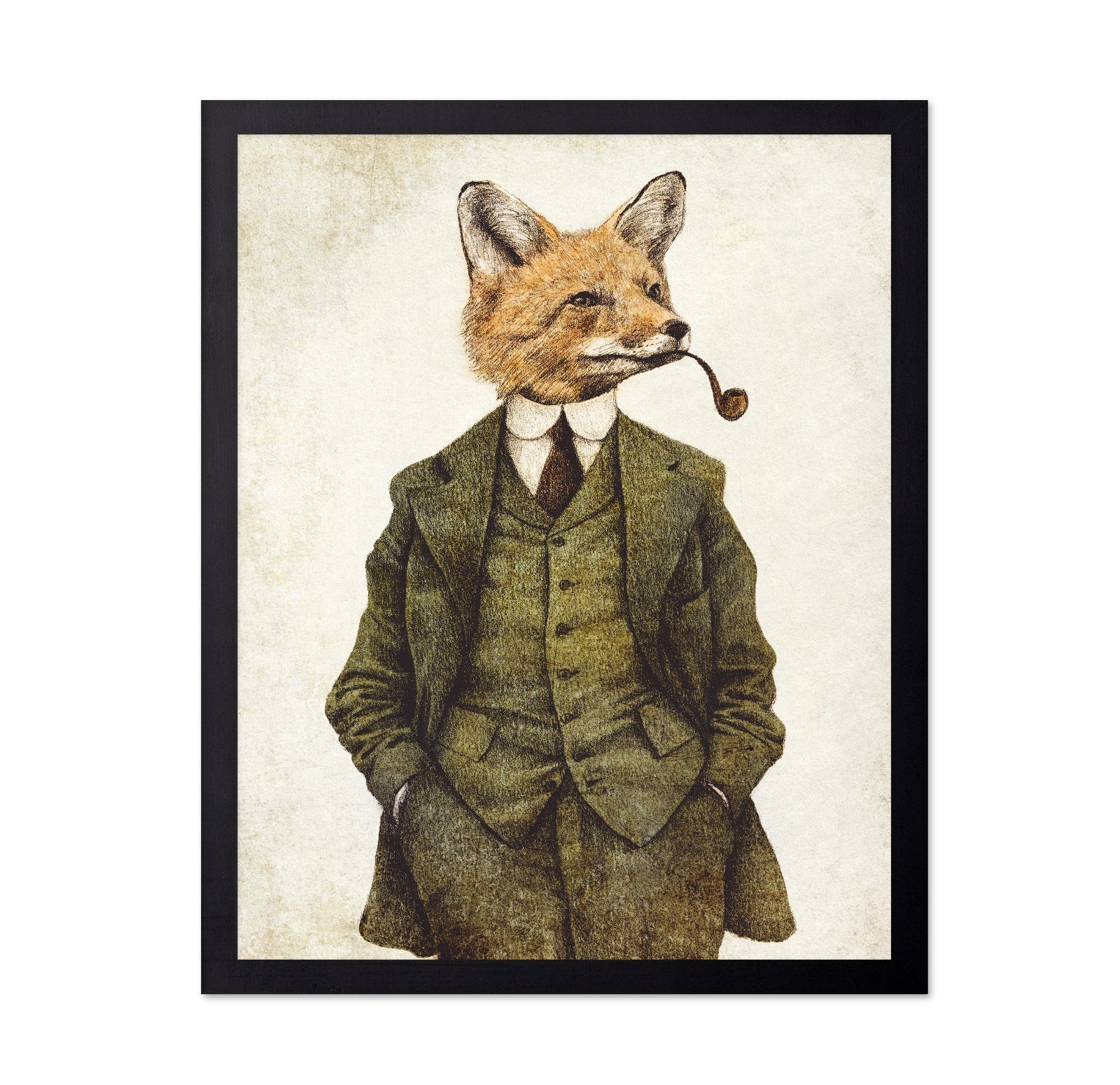 Stylish Fox Portrait