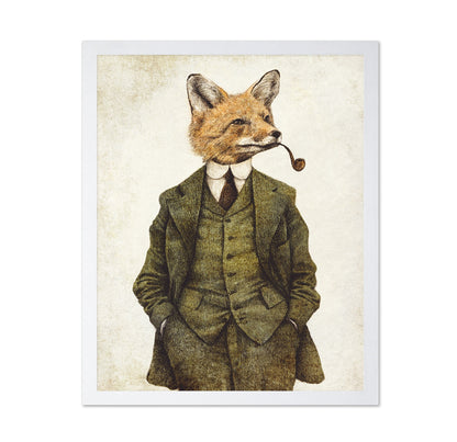 Stylish Fox Portrait