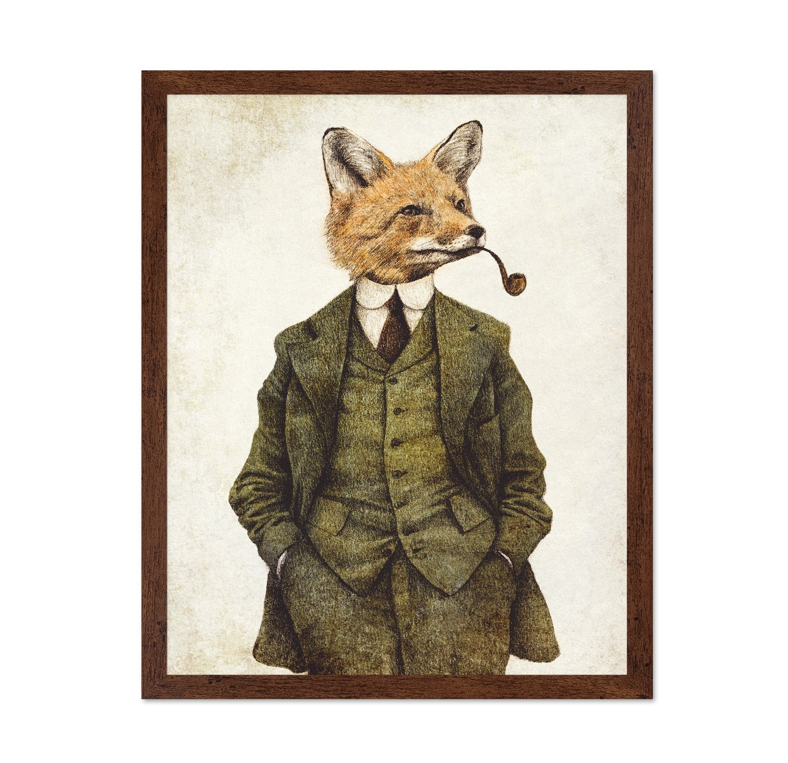 Stylish Fox Portrait