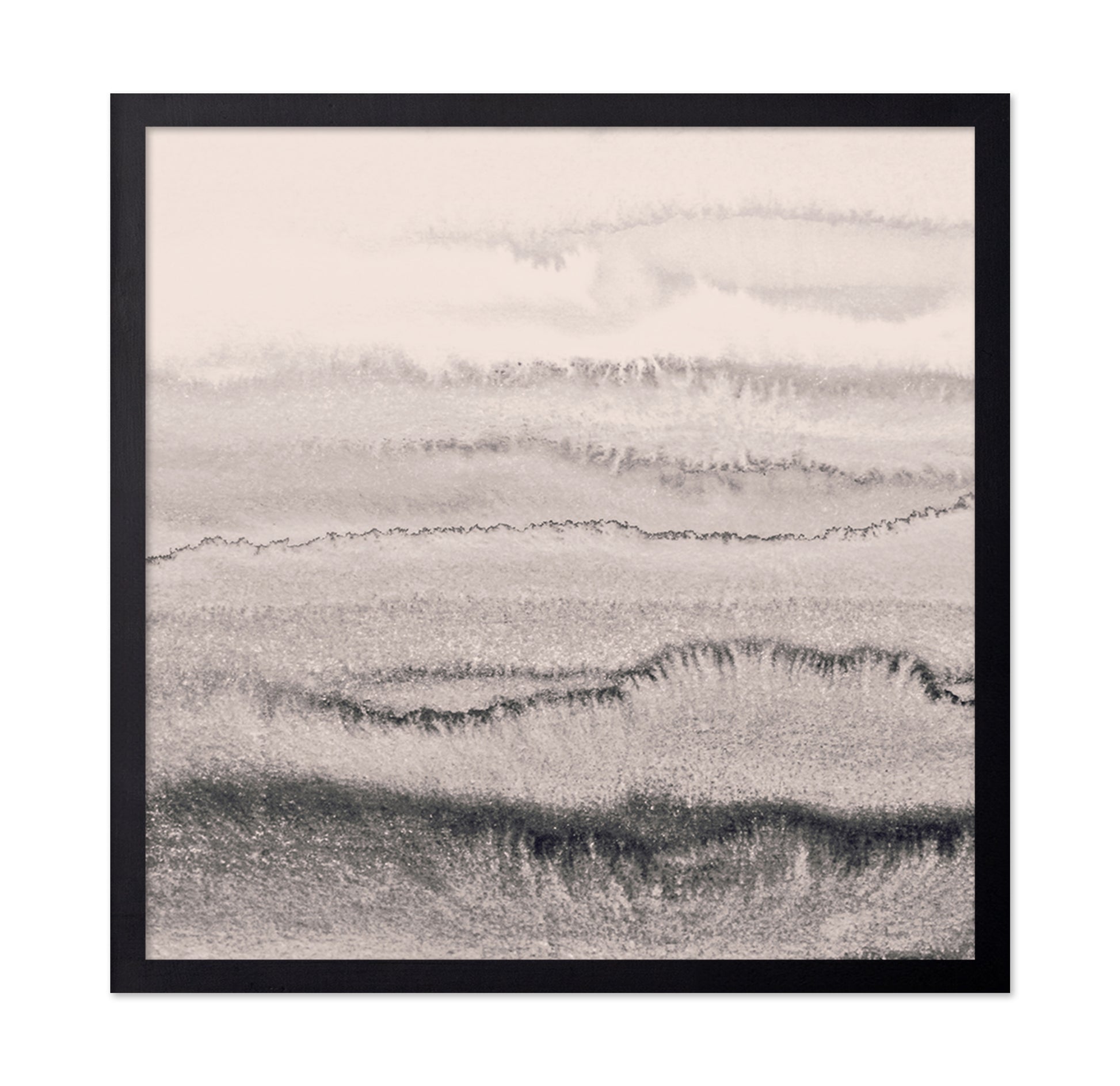Misty Gray Watercolor