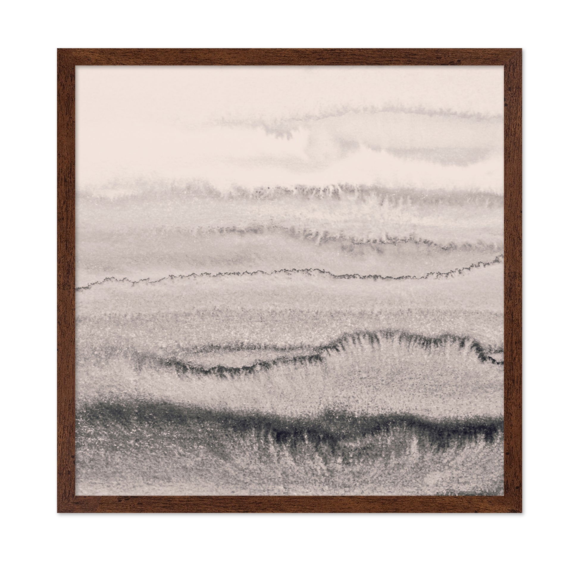 Misty Gray Watercolor