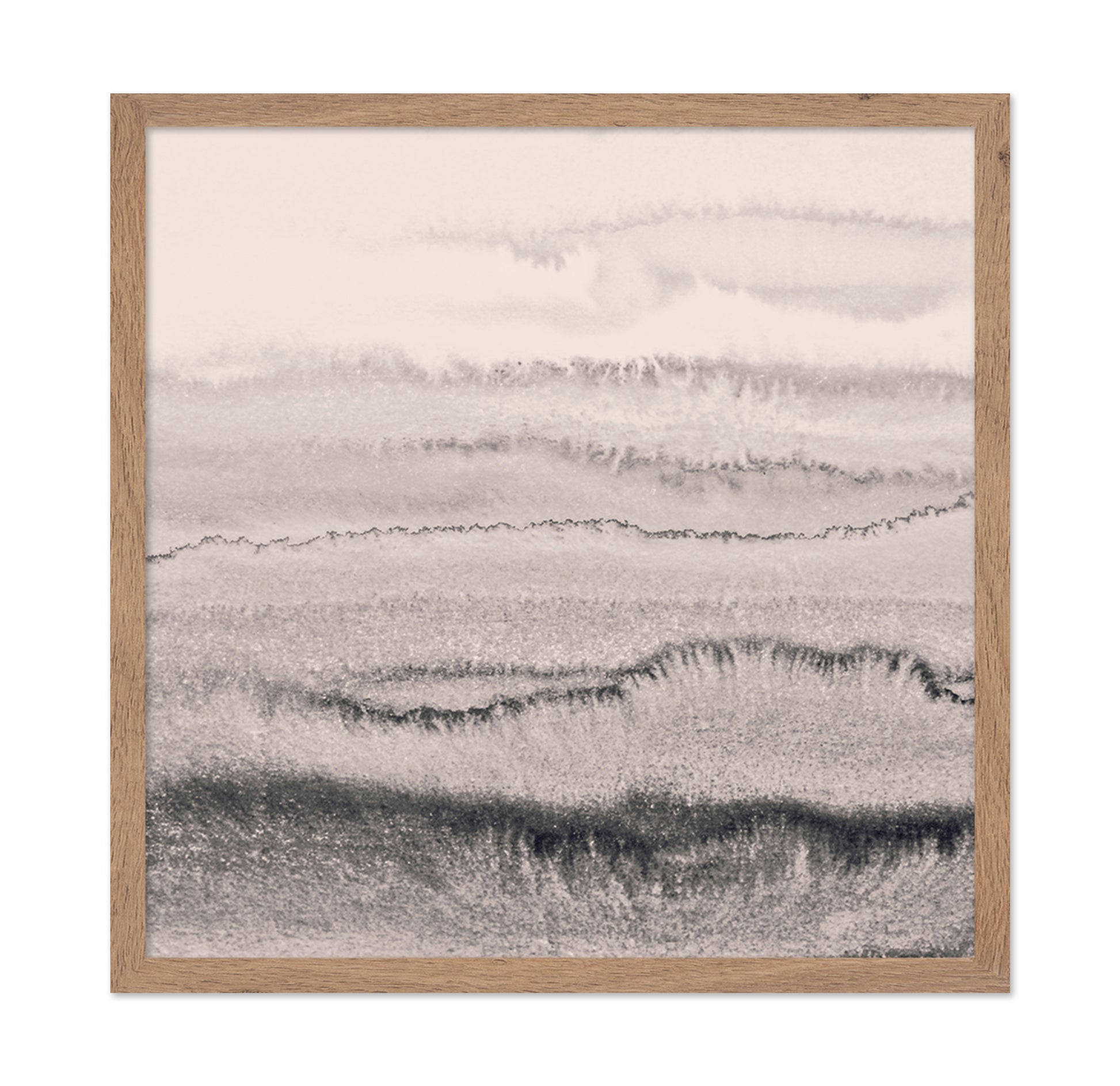 Misty Gray Watercolor