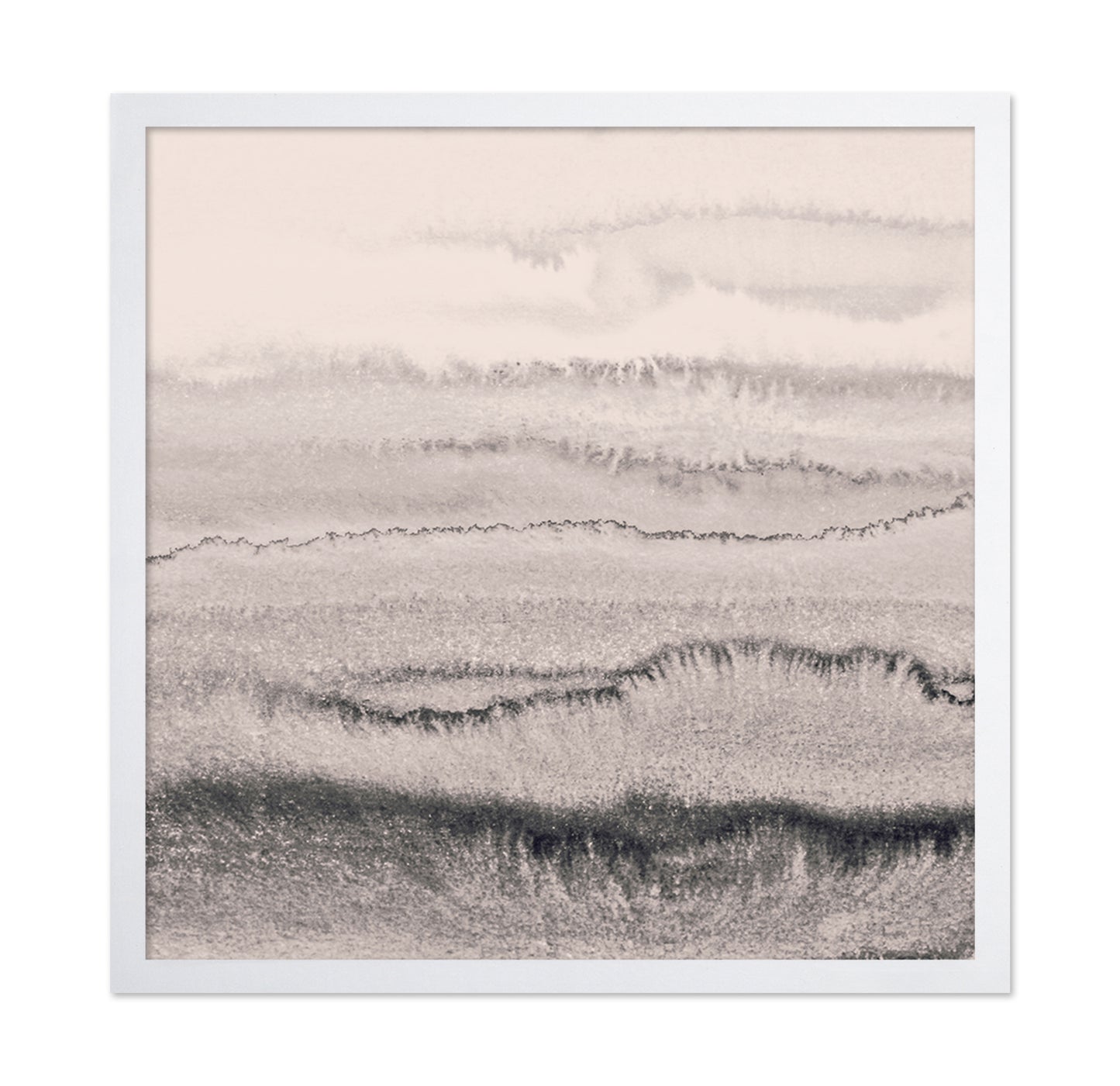 Misty Gray Watercolor