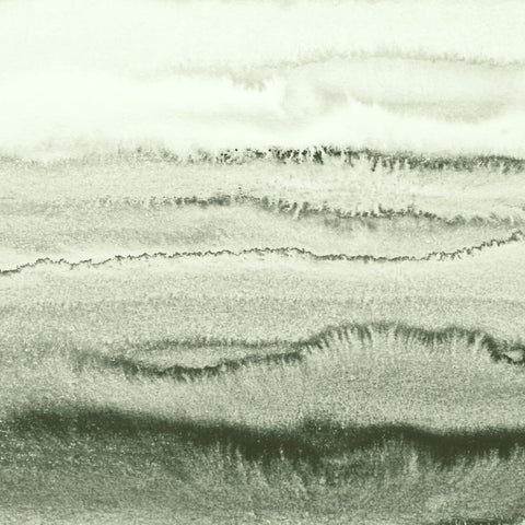 Green Watercolor Waves