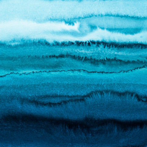 Blue Tides Abstract