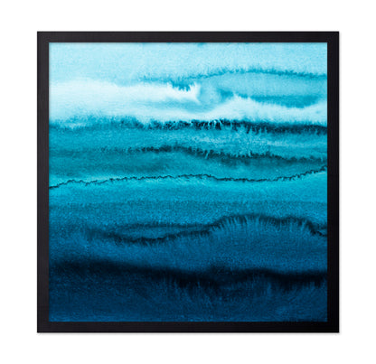 Blue Tides Abstract