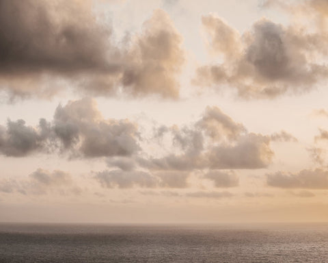 Beige Ocean Clouds