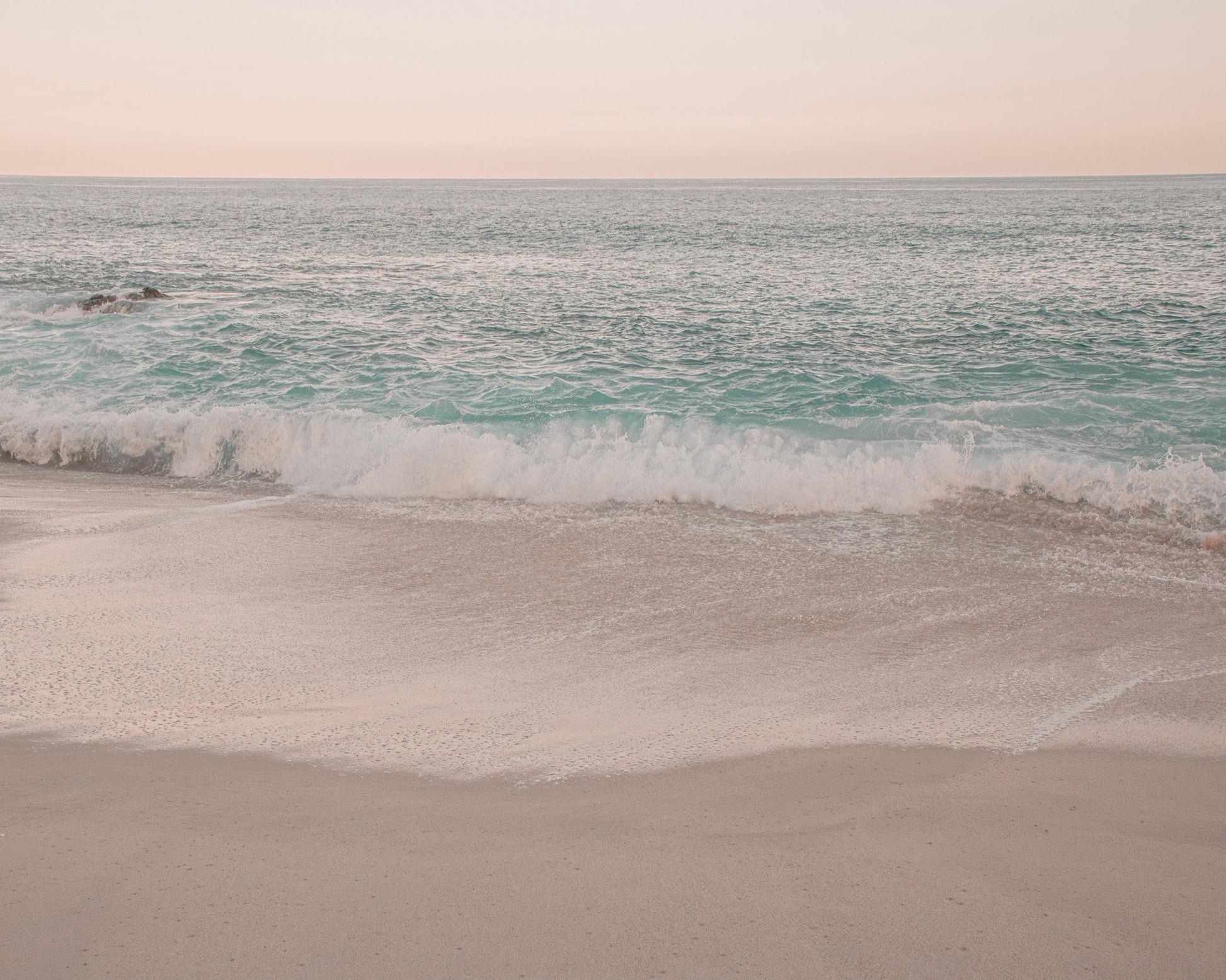 Serene Beach Waves