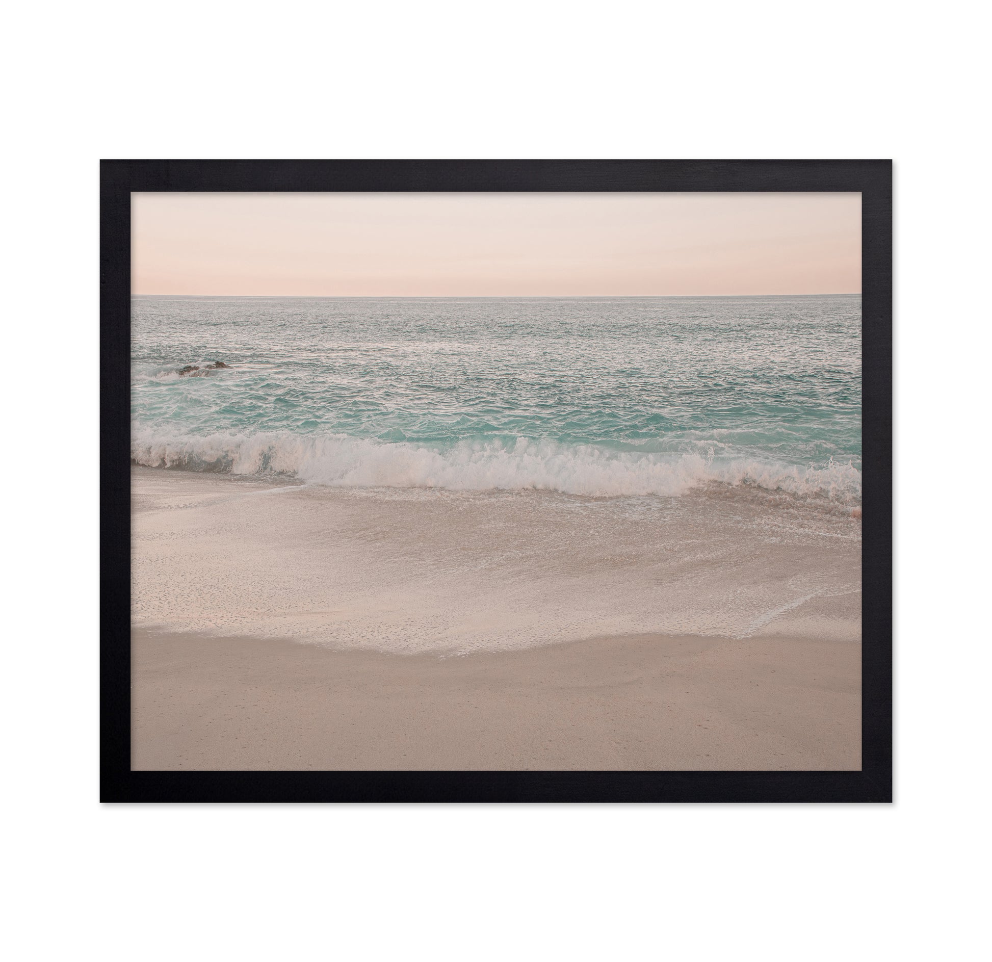 Serene Beach Waves