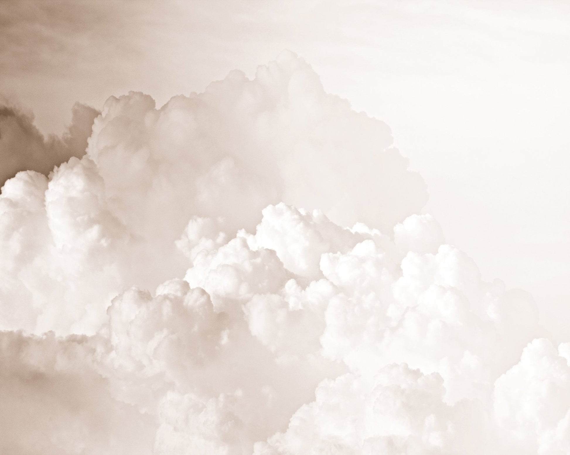 Soft Beige Clouds