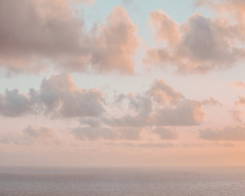 Pastel Ocean Clouds
