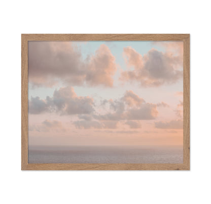 Pastel Ocean Clouds