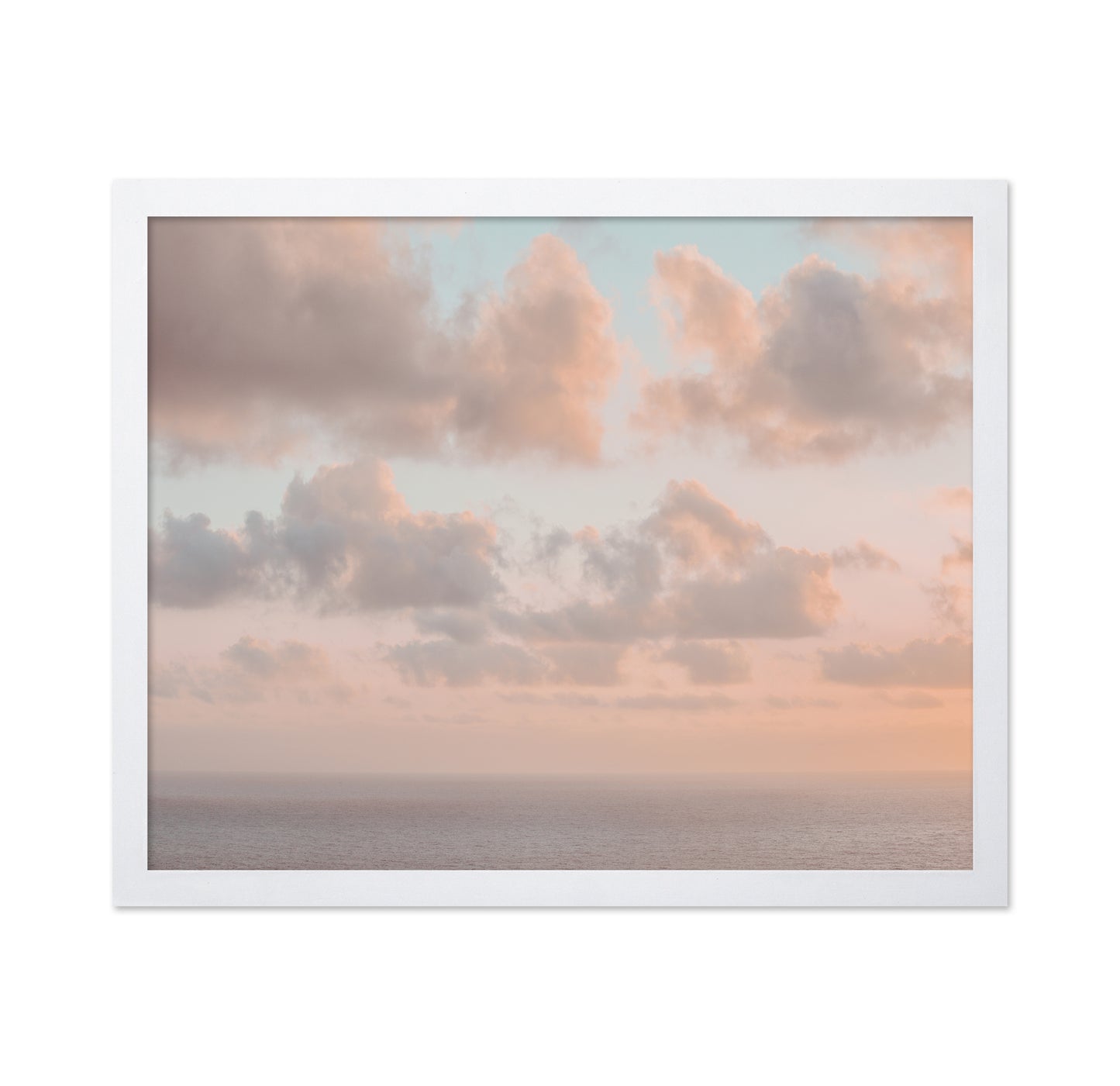 Pastel Ocean Clouds