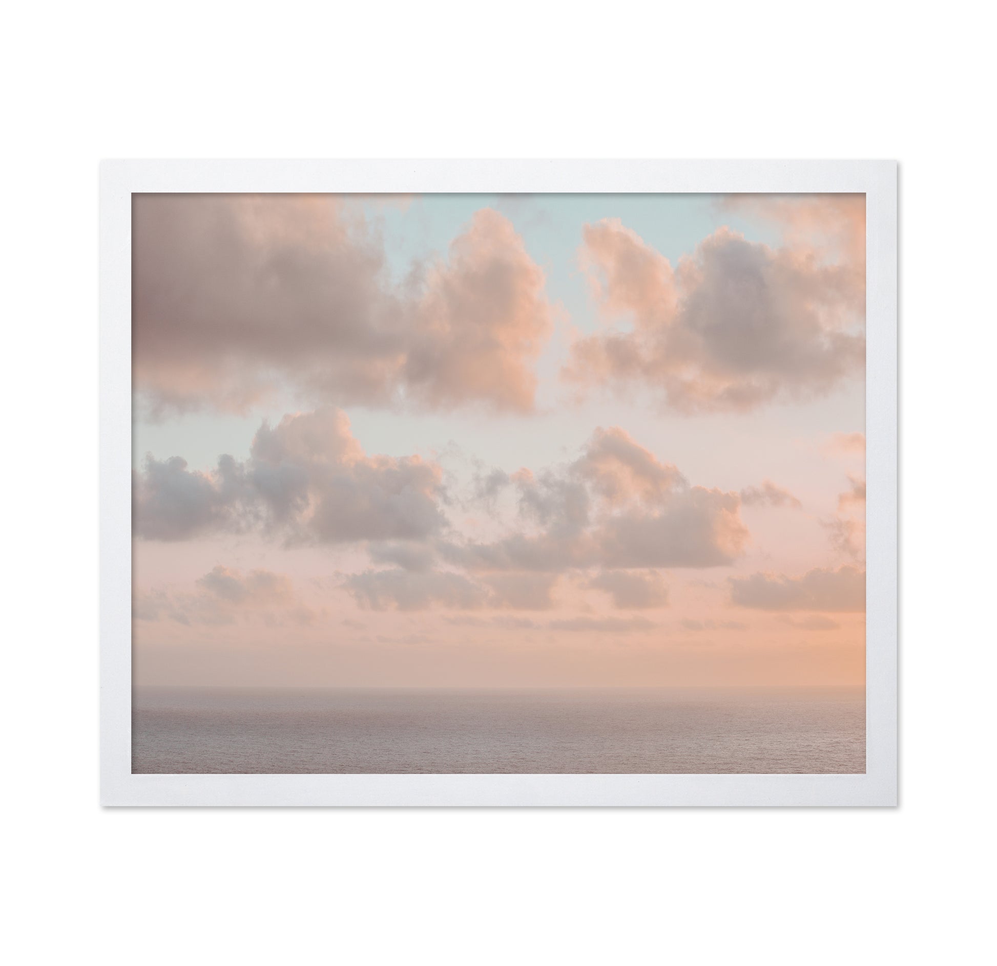 Pastel Ocean Clouds