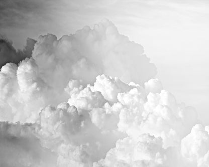 Monochrome Cotton Clouds