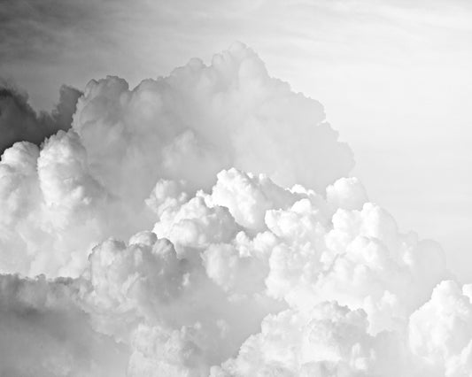 Monochrome Cotton Clouds
