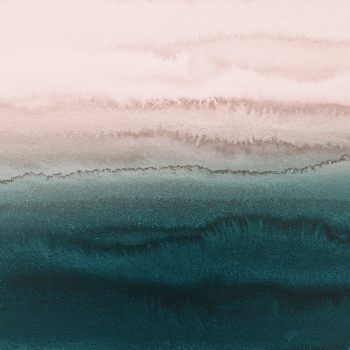 Sunrise Teal Waves