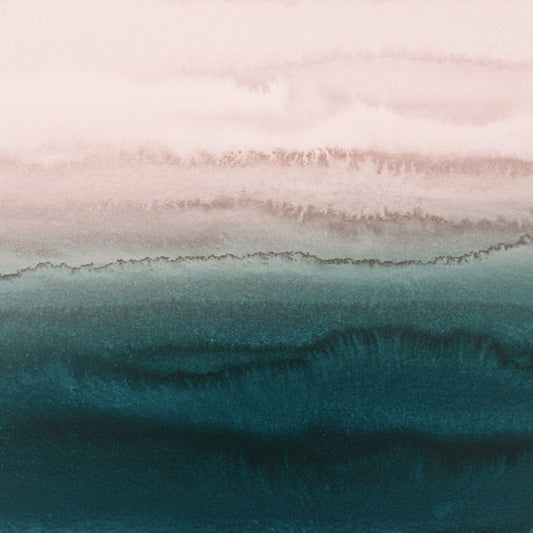 Sunrise Teal Waves