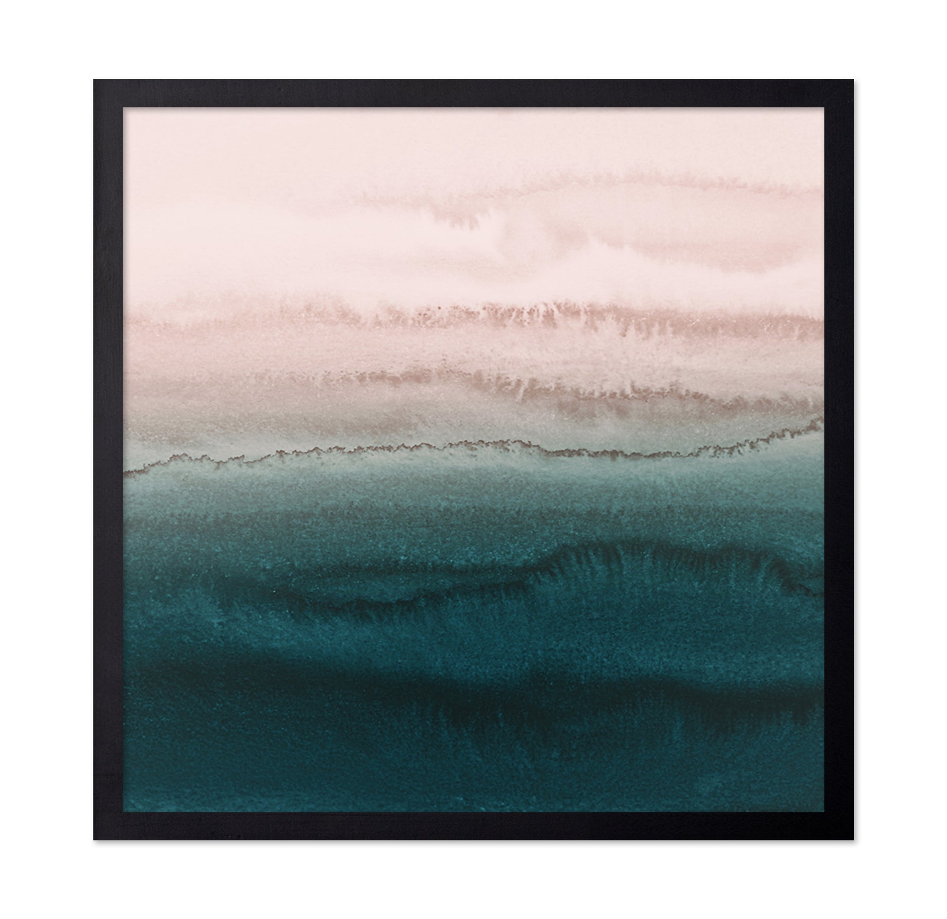 Sunrise Teal Waves