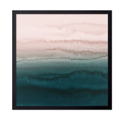 Sunrise Teal Waves