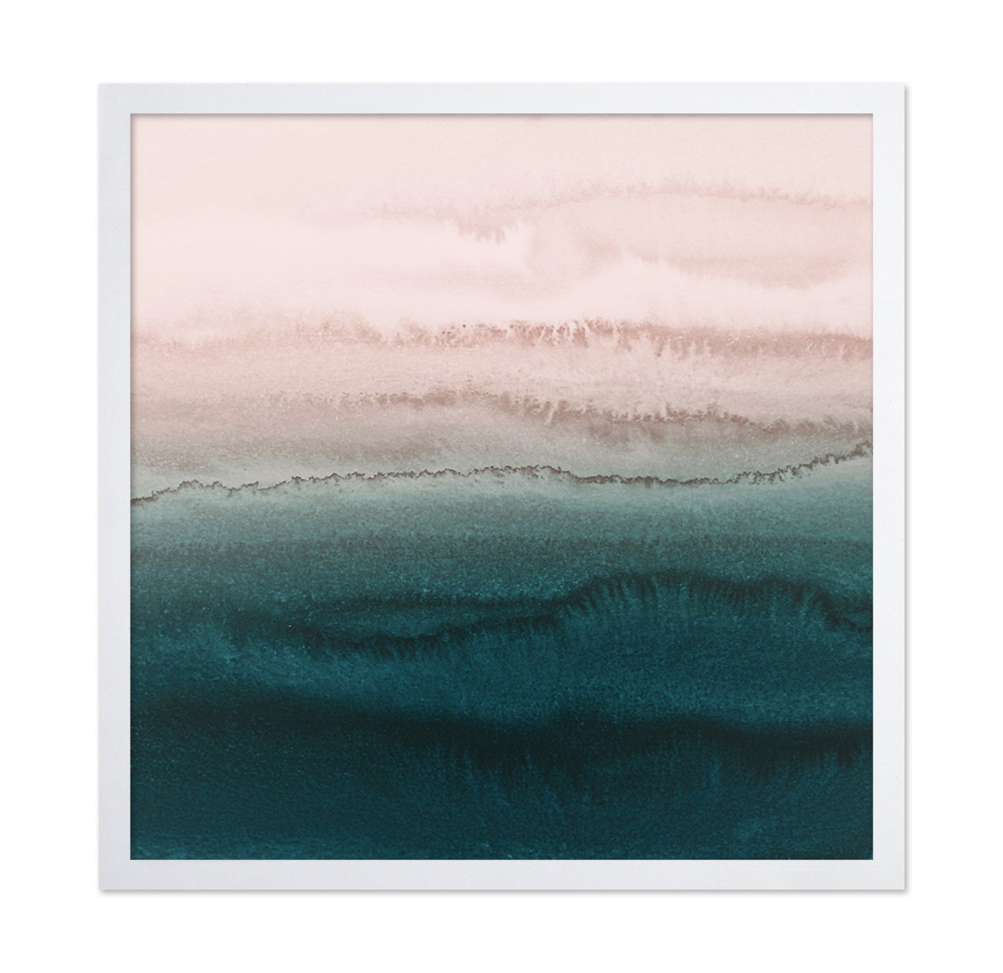 Sunrise Teal Waves