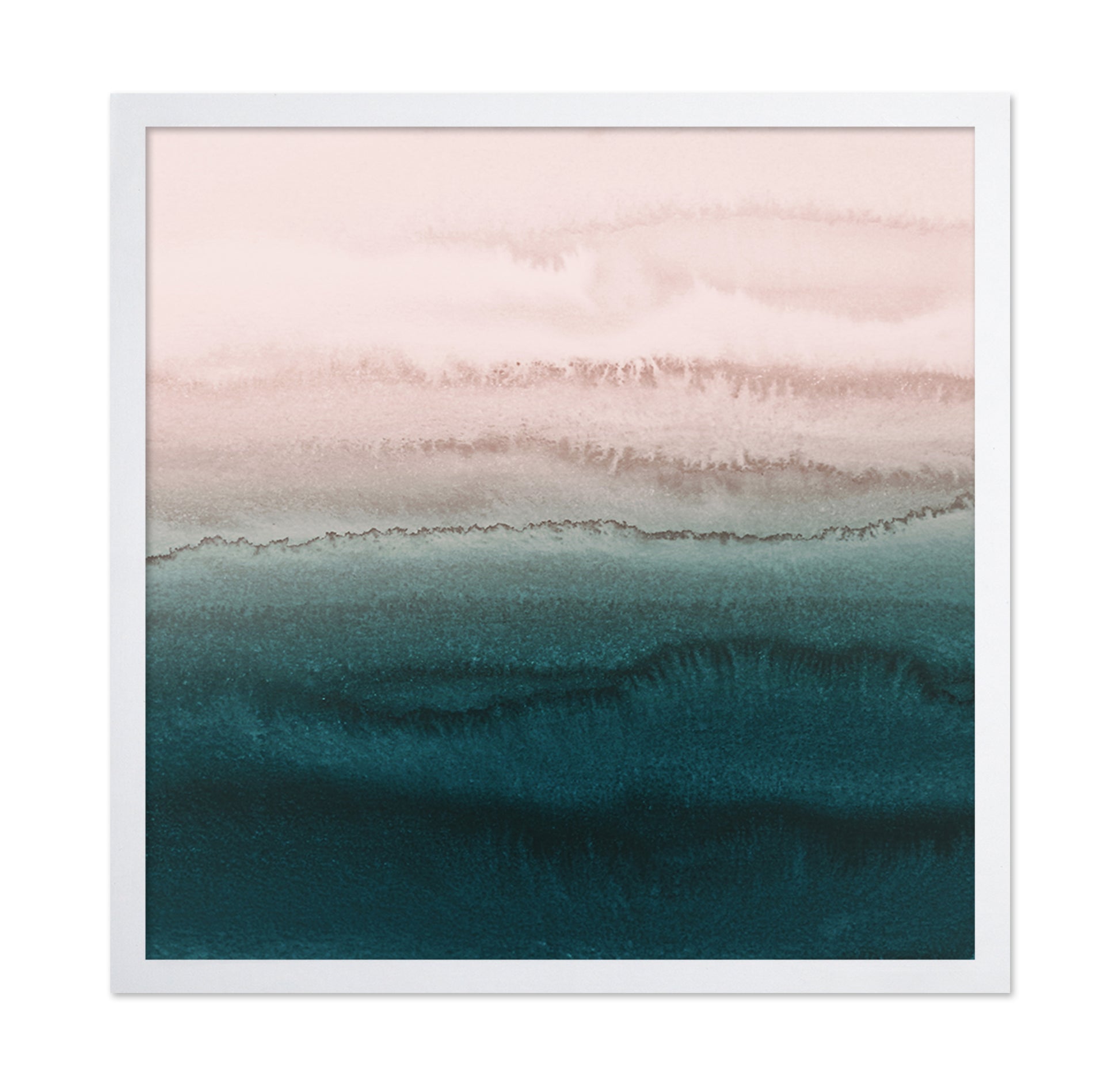 Sunrise Teal Waves