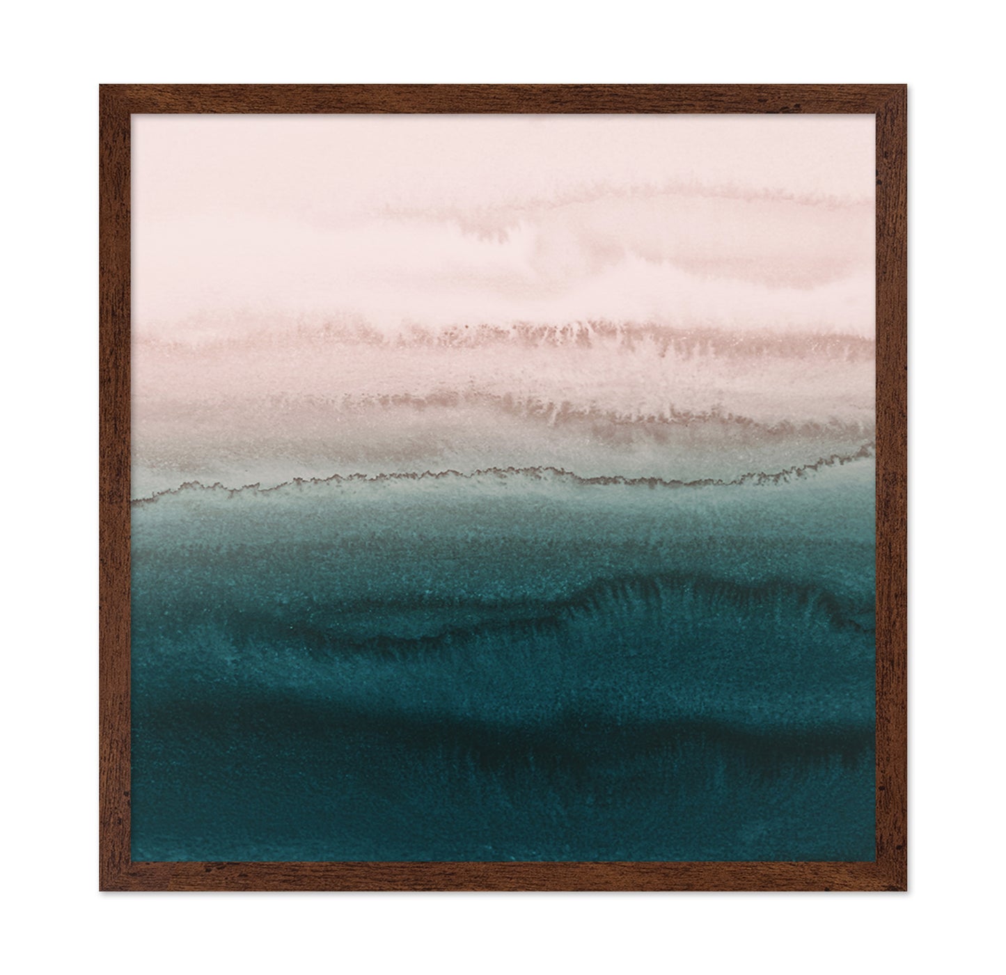 Sunrise Teal Waves