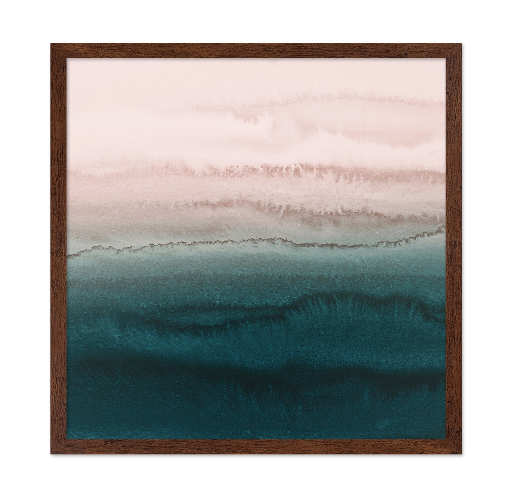 Sunrise Teal Waves