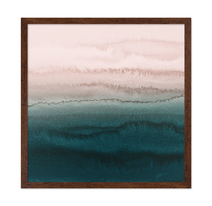 Sunrise Teal Waves