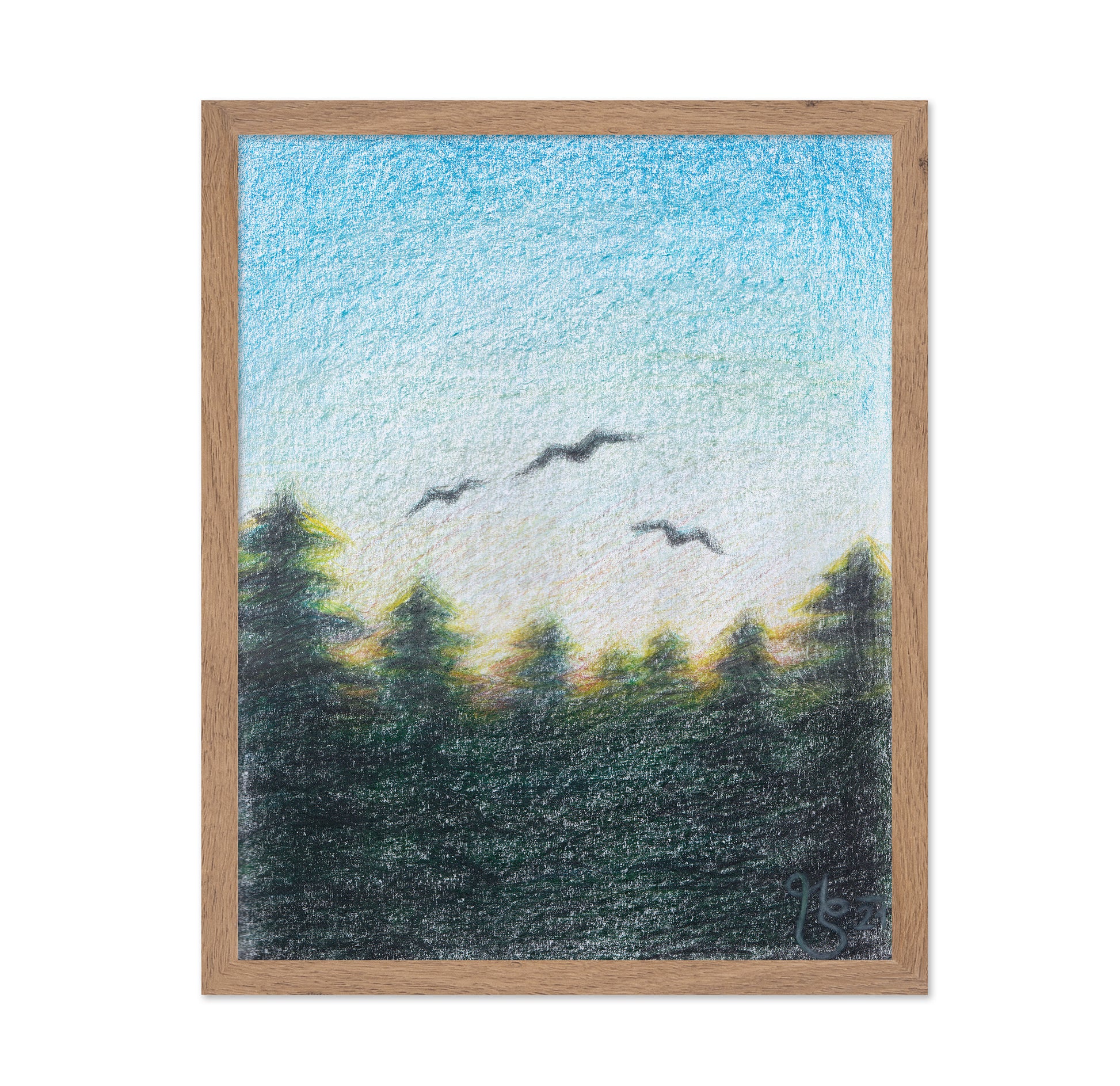 Flight At Dusk