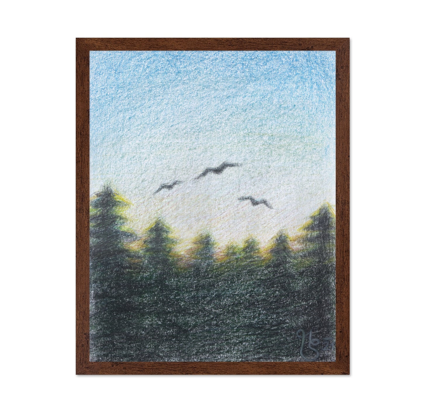 Flight At Dusk