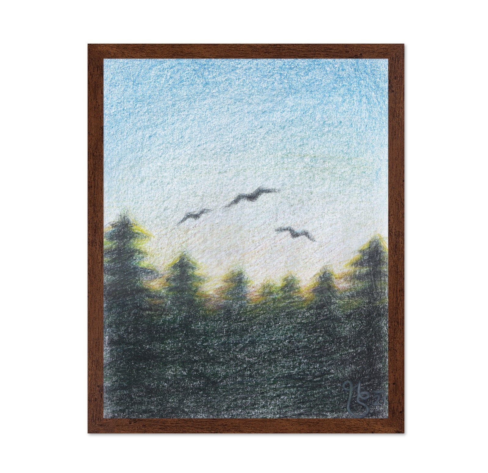 Flight At Dusk